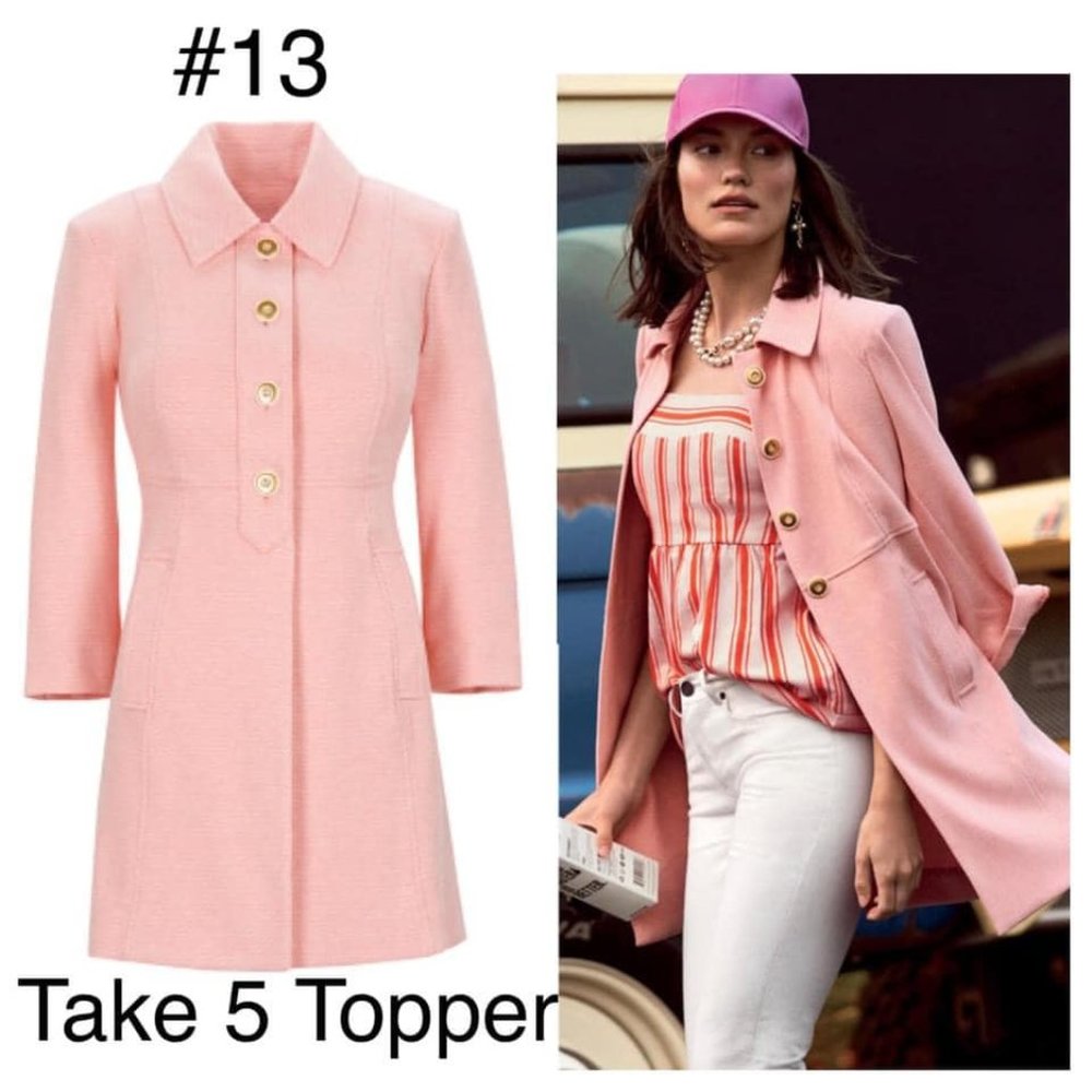 Cabi Take 5 Topper. NWOT